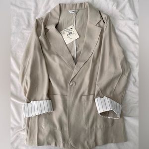 NWT JING blazer size S/M